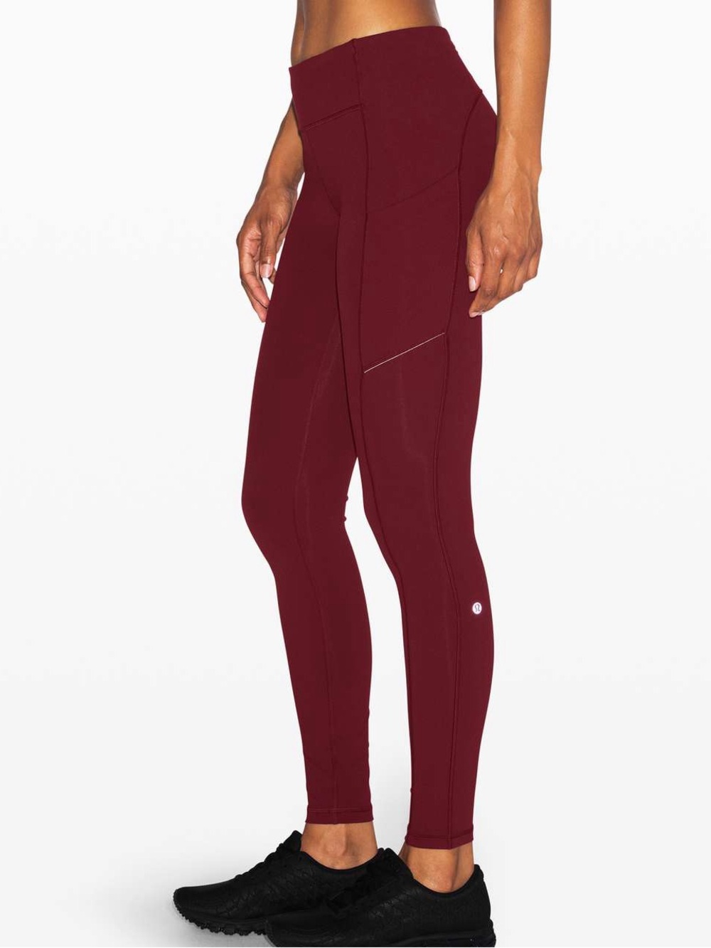 Lululemon *BUNDLE* Speed Up Tight 28” Luxtreme Size 8 Deep Red & Olive Green